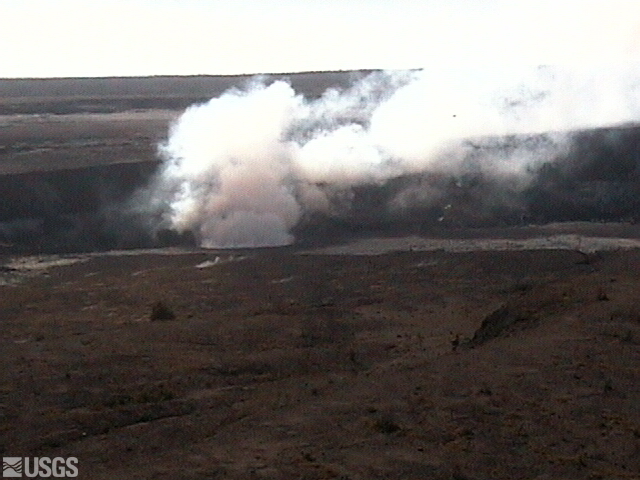 Realtime Web Cam of Kilauea crater